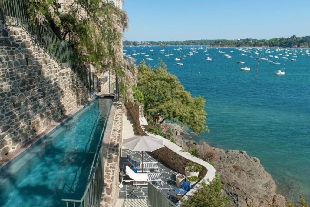 Dinard, Tres Bel Appartement***** Avec Vue Sur Mer Exterior foto