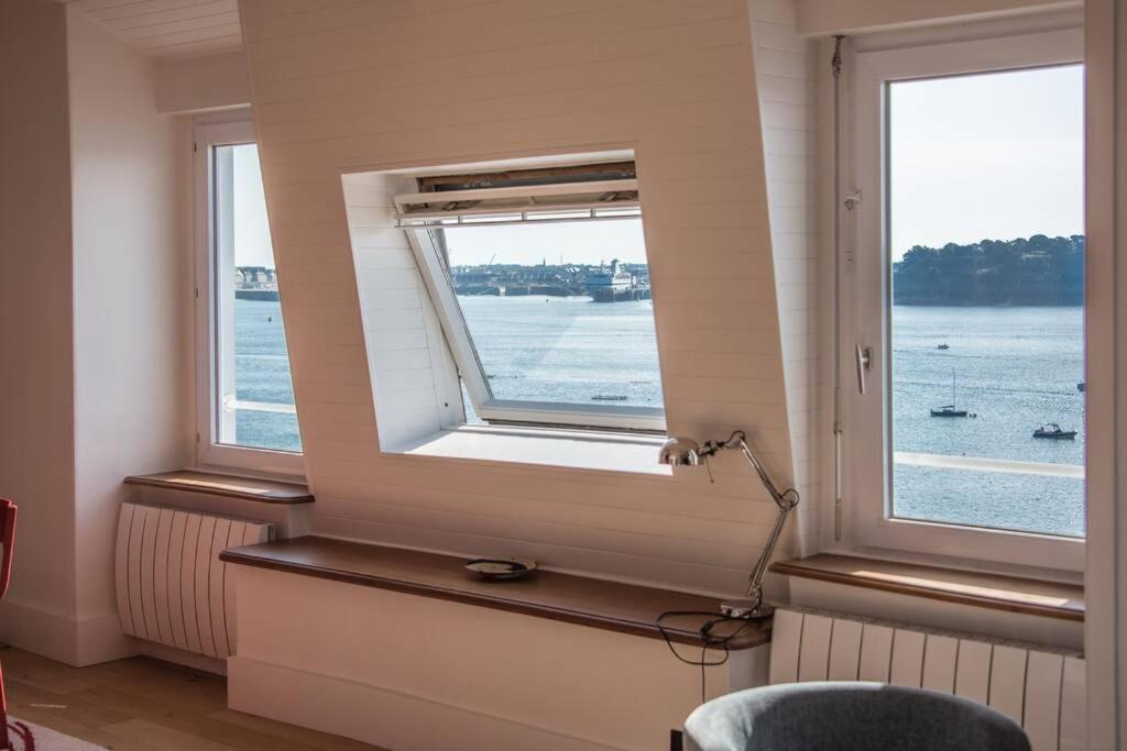 Dinard, Tres Bel Appartement***** Avec Vue Sur Mer Exterior foto